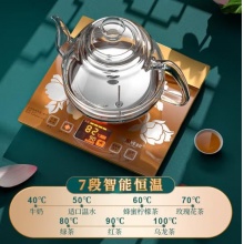 金灶（KAMJOVE） 涌泉式全自动上水电热水壶 玻璃烧水壶 智能保温电茶壶 H7