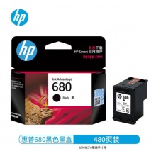 惠普（HP）680原装墨盒黑色